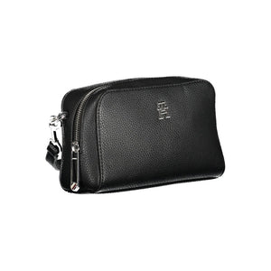 Tommy Hilfiger Nero Poliuretano Women Shoulder Bag