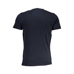 Cavalli Class Blu Cotton Men T-Shirt