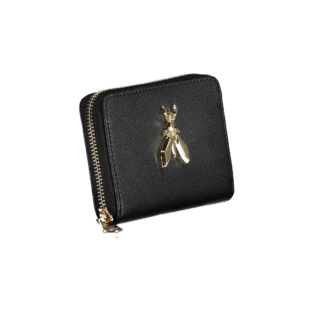 Patrizia Pepe Black Leather Women Wallet
