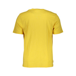 Timberland Yellow Organic Cotton Men T-Shirt