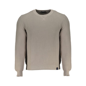 North Sails Grigio Organic Cotton Men Sweater