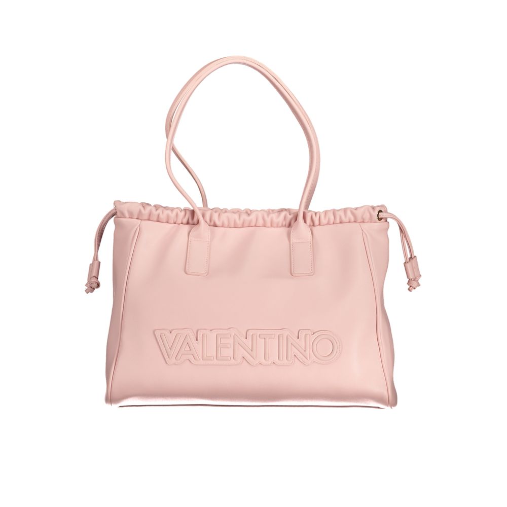 Mario Valentino Rosa Poliuretano Women Shoulder Bag