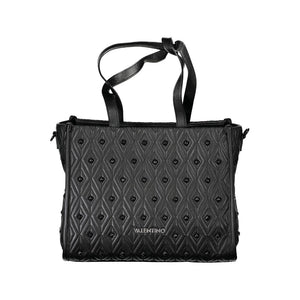 Mario Valentino Black Polyethylene Women Handbag