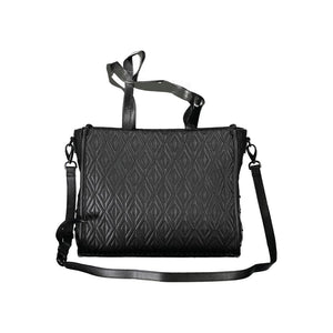 Mario Valentino Black Polyethylene Women Handbag
