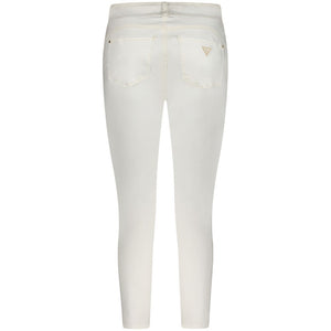 Guess Jeans White Cotton Women's Skinny Jean