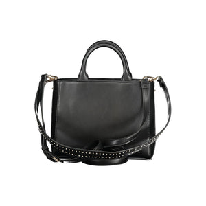 Mario Valentino Black Polyethylene Women Handbag