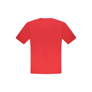 North Sails Red Cotton Men T-Shirt