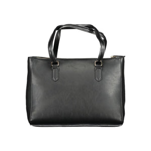 Mario Valentino Black Polyethylene Women Handbag
