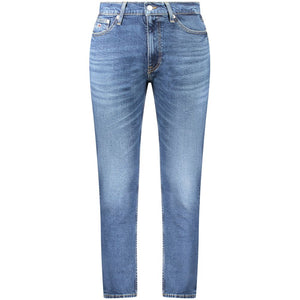Tommy Hilfiger Blue Cotton Men Jeans