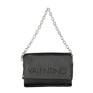 Mario Valentino Black Polyurethane Women's Handbag