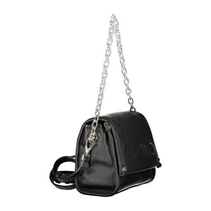 Mario Valentino Black Polyurethane Women's Handbag