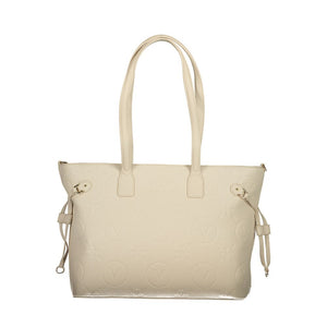 Mario Valentino Beige Polyurethane Women's Handbag