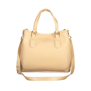 Mario Valentino Beige Polyethylene Women Handbag
