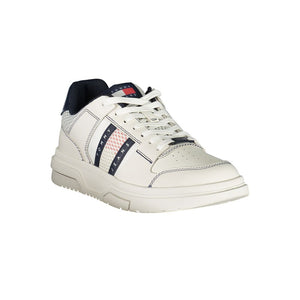 Tommy Hilfiger Blue Leather Men Sneaker