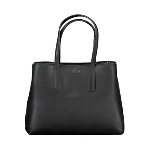 Calvin Klein Black Polyester Women Handbag