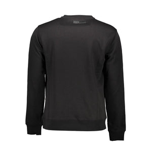 Plein Sport Black Cotton Men Sweater