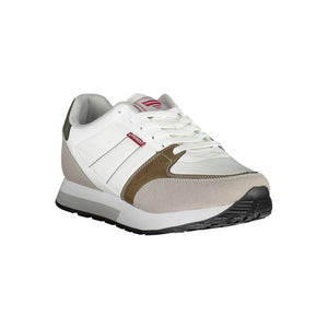 Carrera White Polyester Sneaker