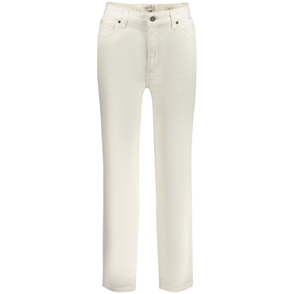 Guess Jeans White Cotton Women Jeans