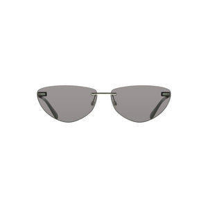 Calvin Klein Black Metal Women Sunglass
