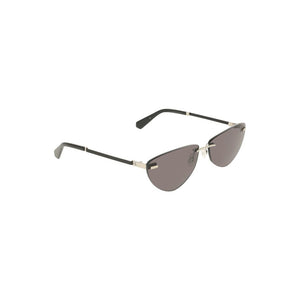 Calvin Klein Black Metal Women Sunglass