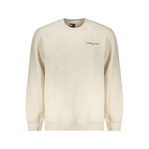 Tommy Hilfiger Beige Cotton Men Sweater