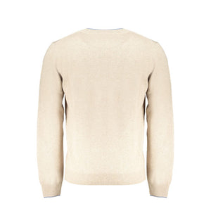 Harmont & Blaine Beige Wool Men's Sweater