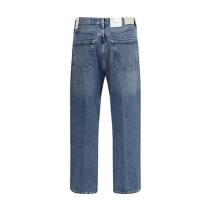 Citizens of Humanity Light Blue Cotton High-Waisted Jean