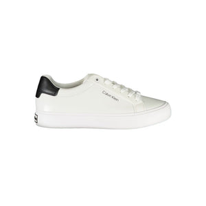 Calvin Klein Bianco Leather Women Sneaker