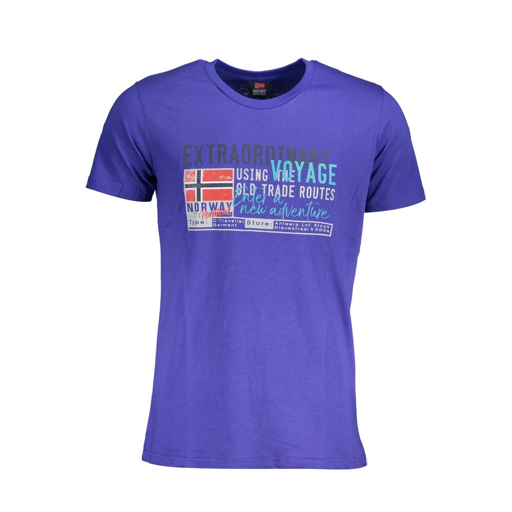 Norway 1963 Blue Cotton Men's T-Shirt