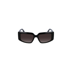 Liu Jo Black Acetate Women Sunglasses
