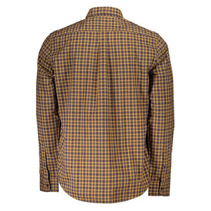Timberland Yellow Cotton Men Shirt