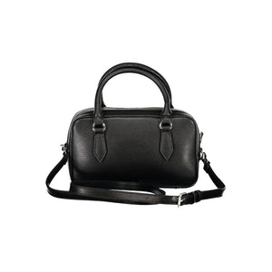 Mario Valentino Black Polyethylene Women Handbag