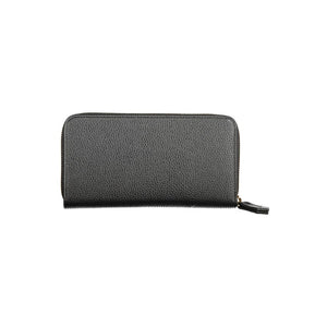 Mario Valentino Black Polyurethane Women Wallet