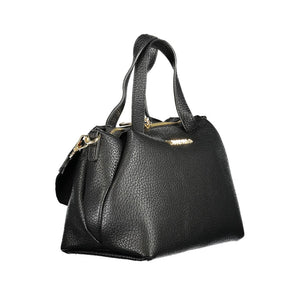 Mario Valentino Black Polyethylene Women Handbag