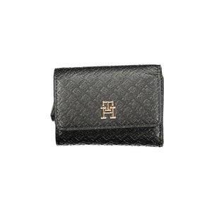 Tommy Hilfiger Black Polyethylene Women Wallet