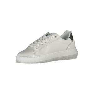 Calvin Klein Bianco Leather Women Sneaker
