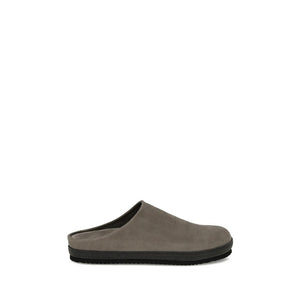 Brunello Cucinelli Gray Rubber Mules