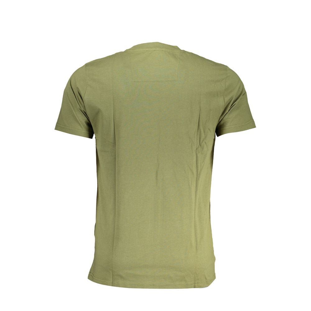 Cavalli Class Verde Cotton Men T-Shirt