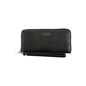 Guess Jeans Nero Poliuretano Women Wallet