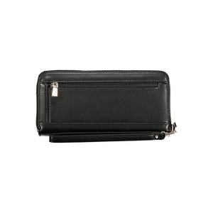 Guess Jeans Nero Poliuretano Women Wallet