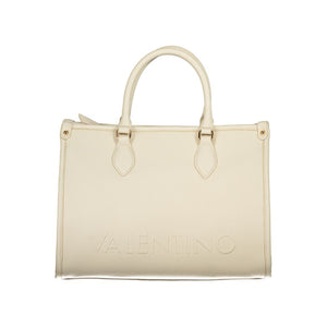 Mario Valentino Beige Polyurethane Women Handbag
