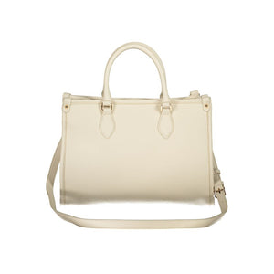 Mario Valentino Beige Polyurethane Women Handbag