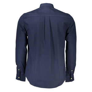 North Sails Blue Cotton Men Shirt