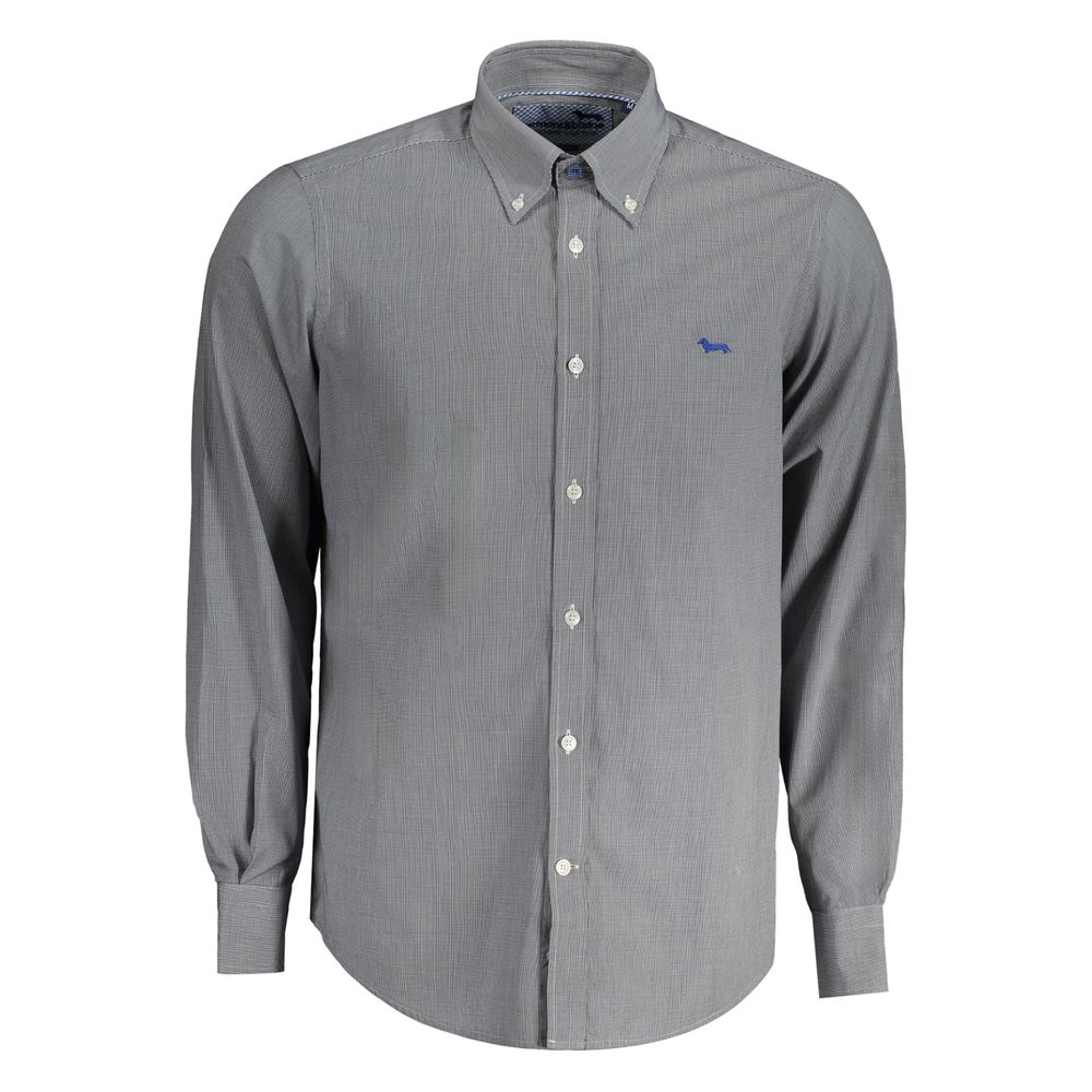 Harmont & Blaine Blue Organic Cotton Men's Shirt