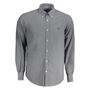 Harmont & Blaine Blue Organic Cotton Men's Shirt