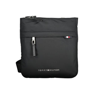 Tommy Hilfiger Black Polyester Men Shoulder Bag
