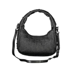 Mario Valentino Black Polyethylene Women Handbag