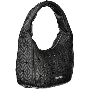 Mario Valentino Black Polyethylene Women Handbag
