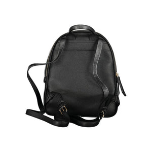 Mario Valentino Nero Polyurethane Women Backpack
