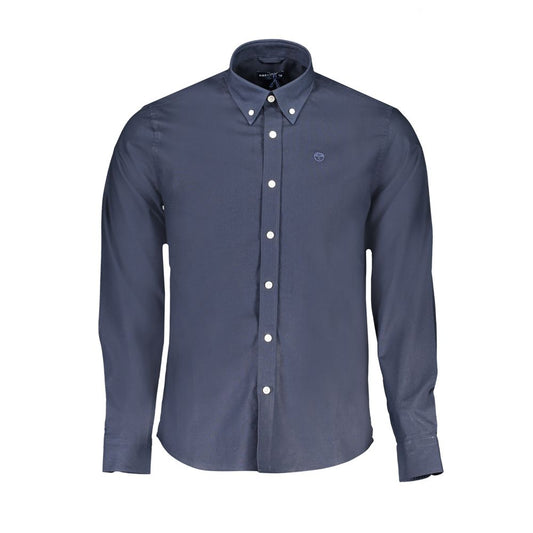 North Sails Blue Organic Cotton Men's Shirt